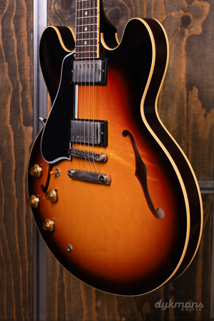 Gibson Custom Shop 1959 ES-335 Reissue Vintage Burst VOS Lefty