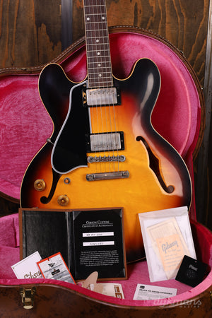 Gibson Custom Shop 1959 ES-335 Reissue Vintage Burst VOS Lefty