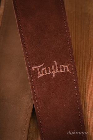 Taylor Suede Guitar Strap black