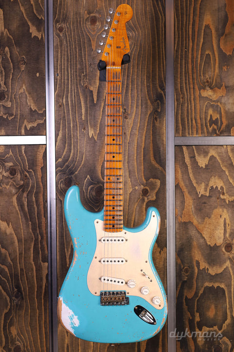 Fender Custom Shop LTD '58 Stratocaster Heavy Relic, Super Faded Aged Taos Turquoise