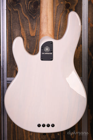 Music Man Stingray Tim Commerford's Passive Fight Night White