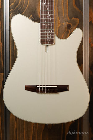 Ibanez TOD10N Tim Henson Signature Silver Metallic Flat