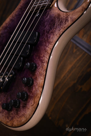 Dingwall Custom Shop Z3X-5 Burl Maple Purple to Natural Revburst