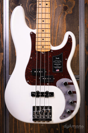 Fender American Ultra Precision Bass Arctic Pearl