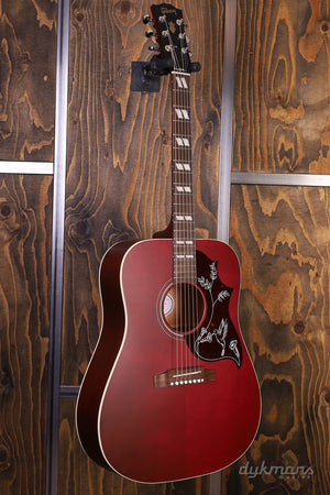 Gibson Hummingbird Special Satin Wine Red