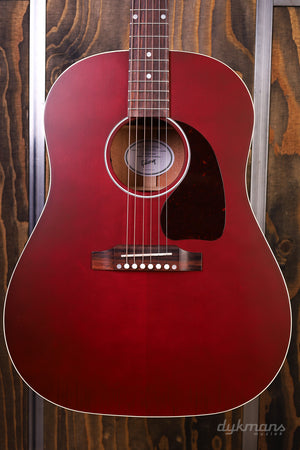 Gibson J-45 Special Satin Wine Red