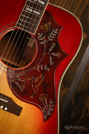 Gibson Custom Hummingbird Original Vintage Cherry Sunburst Light Aged Murphy Lab