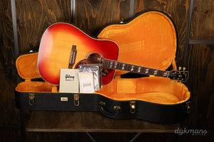 Gibson Custom Hummingbird Original Vintage Cherry Sunburst Light Aged Murphy Lab