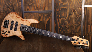 Fodera Emperor Deluxe Chestnut Burl