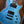 ESP Original Eclipse Custom Blue Liquid Metal