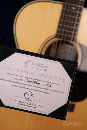 Martin 000-EC Eric Clapton 30th Anniversary
