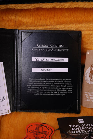 Gibson Custom Shop 61 Les Paul SG Standard Cherry Red B5 Bigsby VOS