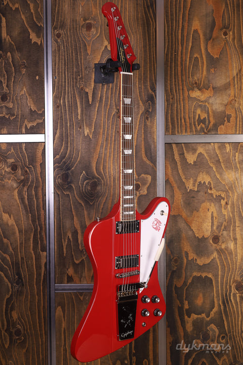 Epiphone 1963 Firebird V Maestro Vibrola Ember Red