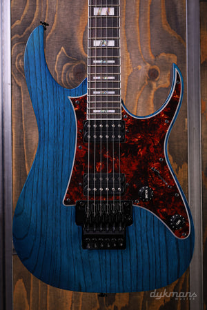 Ibanez Prestige RG653DX Transparent Deep Blue Flat