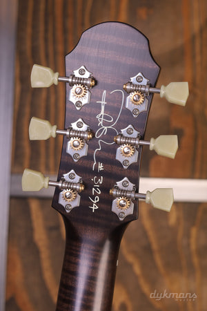 Patrick James Eggle Macon Single Cut Semi-Hollow Quilted Sapele