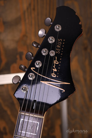 Novo Serus P2 Carve Top Flamed Maple Faded Tea Burst