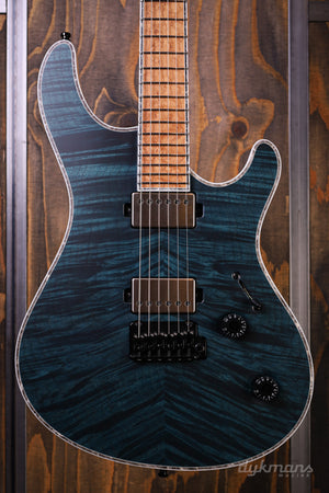 Mayones Regius V24 6 Transparent Turquoise Satin