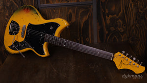 Novo Serus J Finish Over Finish Vandalism over '64 3-Tone Burst