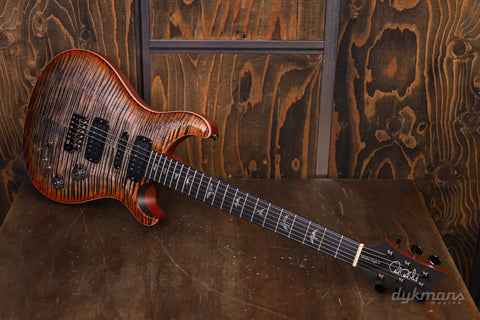 PRS Wood Library Modern Eagle V Burnt Maple Leaf Satin