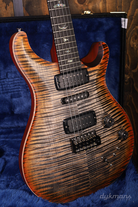 PRS Wood Library Modern Eagle V Burnt Maple Leaf Satin