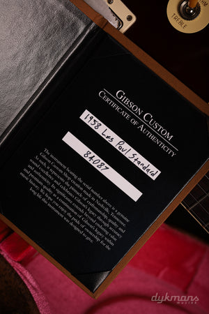 Gibson Custom Shop 1958 Les Paul Standard Reissue Bourbon Burst VOS