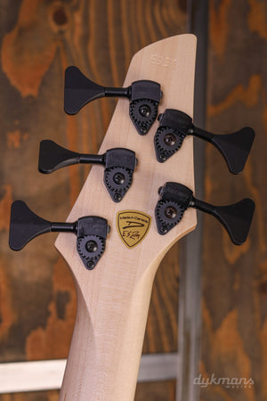 Dingwall Custom Shop Z3X-5 Buckeye Burl Natural to Black Burst