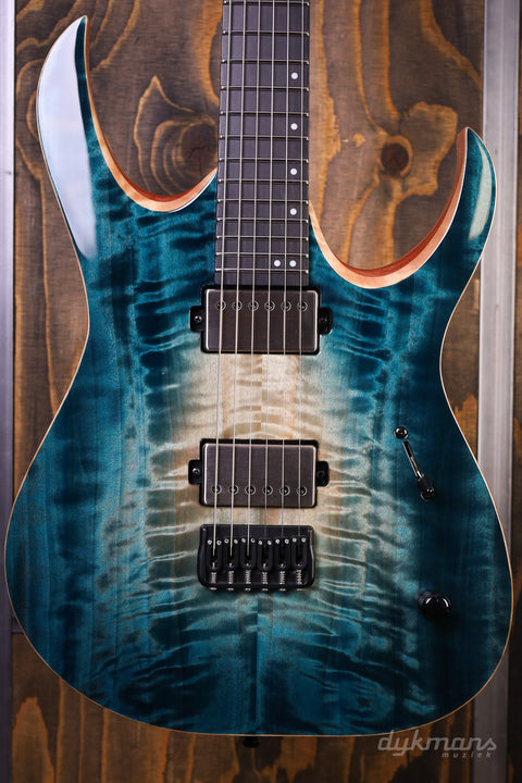 Mayones Duvell Elite 6 Natural Turquoise Burst