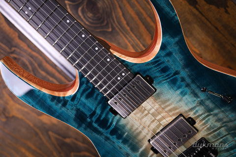 Mayones Duvell Elite 6 Natural Turquoise Burst