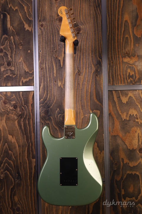 Fender Custom Shop Limited Edition 1965 Dual-Mag Stratocaster Journeyman Relic Aged Sage Green