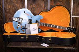 Gibson Custom 1964 ES-345 Reissue Pelham Blue Varitone Bigbsy VOS