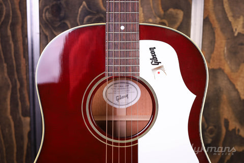 Gibson '60s J-45 Original Adjustable Saddle Wine Red