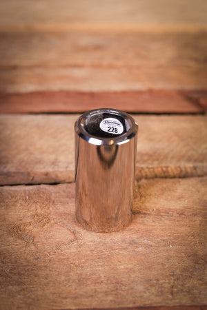 Dunlop 228 Slide Bottleneck Brass Chrome Medium