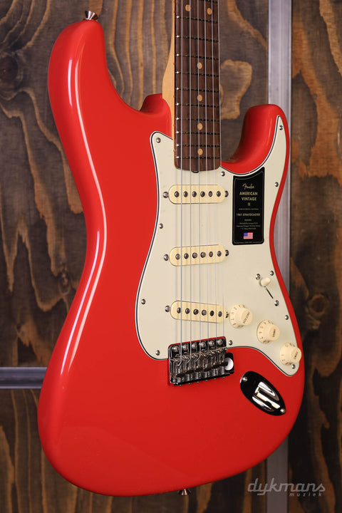 Fender American Vintage II '61 Stratocaster Fiesta Red