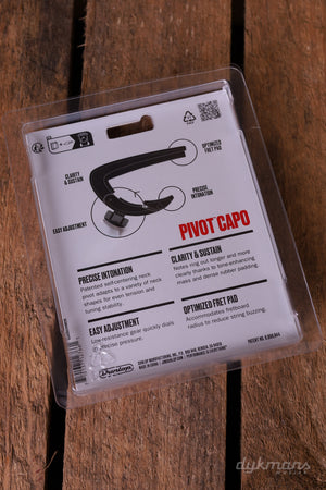 Dunlop Pivot Capo 6-String Curved Black