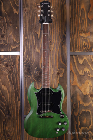 Epiphone SG Classic Worn P-90s Worn Inverness Green 