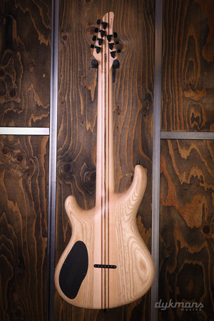 Mayones Regius 7 Burl Maple 5A Galaxy Eye Purple