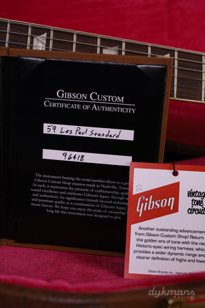 Gibson Custom Shop M2M '59 Les Paul Standard BOTB 92 VOS