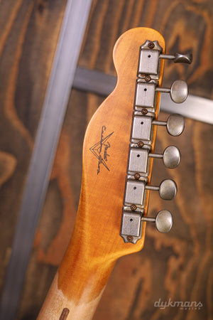 Fender Time Machine '54 Telecaster Journeyman Relic Faded Aged Nocaster Blonde