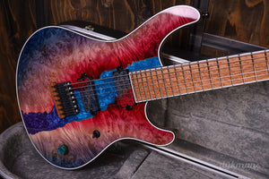 Mayones Regius 7 Buckeye Burl Master Grade Custom Color PRE-ORDER