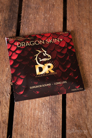 DR Strings Dragon Skin + Medium 10-46 Electric Guitar Strings