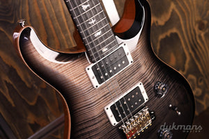 PRS Custom 24 10-Top Faded Smokeburst