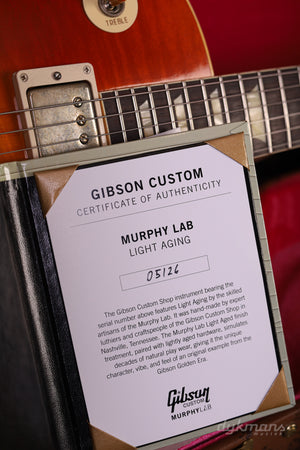 Gibson M2M '60 Les Paul Standard BOTB pg. 151 Murphy Lab Light Aged