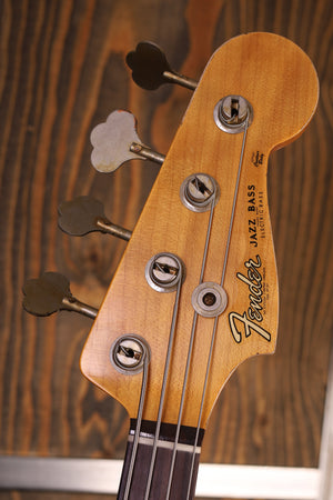 Fender Custom Shop 1961 Jazz Bass Heavy Relic 3-Color Sunburst