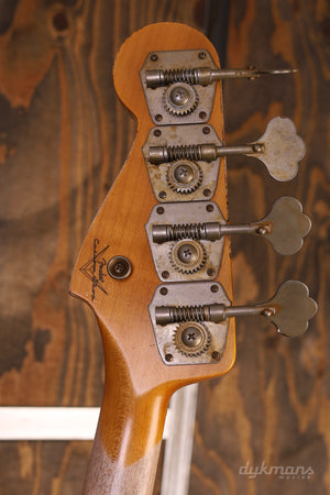 Fender Custom Shop 1961 Jazz Bass Heavy Relic 3-Color Sunburst