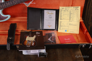 Fender Custom Shop 1961 Jazz Bass Heavy Relic Faded Aged Daphne Blue