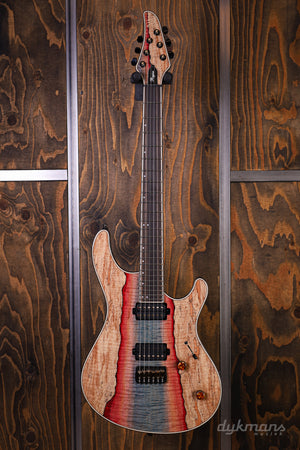 Mayones Regius 6 Spalted Flame Maple