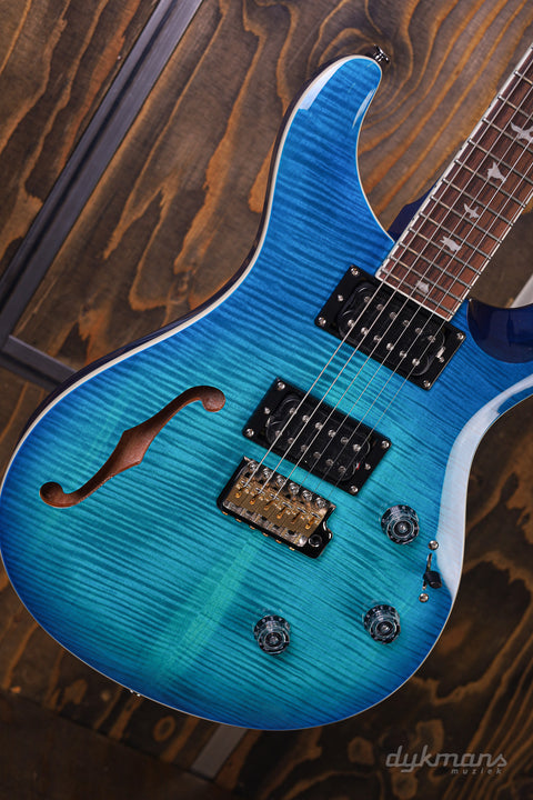 PRS SE Custom 24 Semi-Hollow Piezo Lake Blue