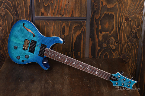 PRS SE Custom 24 Semi-Hollow Piezo Lake Blue