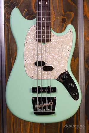Fender American Performer Mustang Bass Satin Surf Green