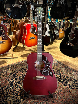 Gibson Hummingbird Special Satin Wine Red